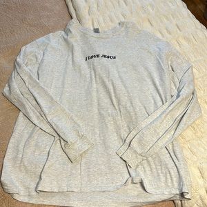 Womens long sleeve tee